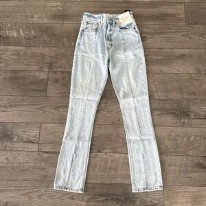Abercrombie & Fitch Light Blue Skinny Jeans